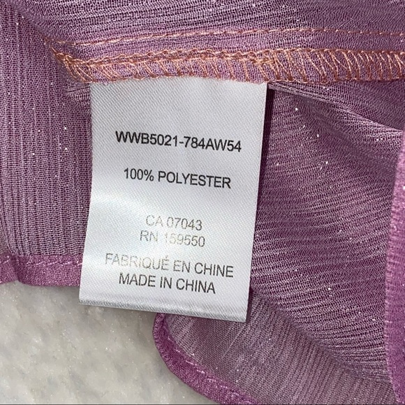 NEW Maison Cinqo 500 Ombre Sheer Blouse Top Size S - Picture 6 of 8